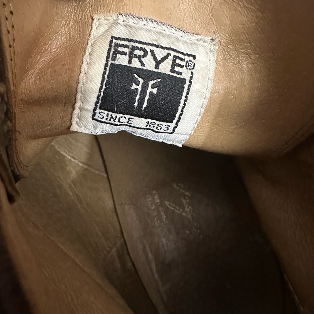 Classic Men's Frye Leather Boots Distressed Traditional/Heritage Style Boot 11.5 - Picture 6 of 11